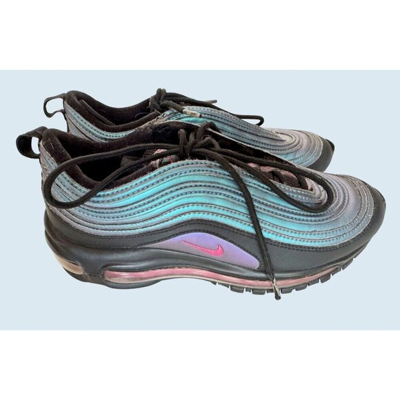 NIKE Youth Kids Air Max 97 GS Throwback Future Sneakers Size 6.5 - Picture 5 of 8